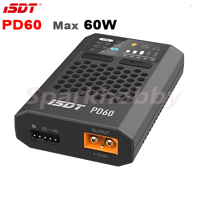 Drone Racing Charger - ISDT PD60 60 واط 6A الشواحن