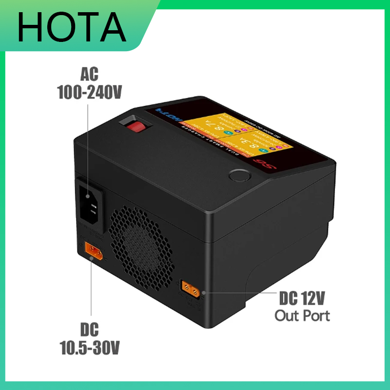 SkyCityFPV HOTA S6 التيار المت - مراجعة Drone Racing Charger وسعره
