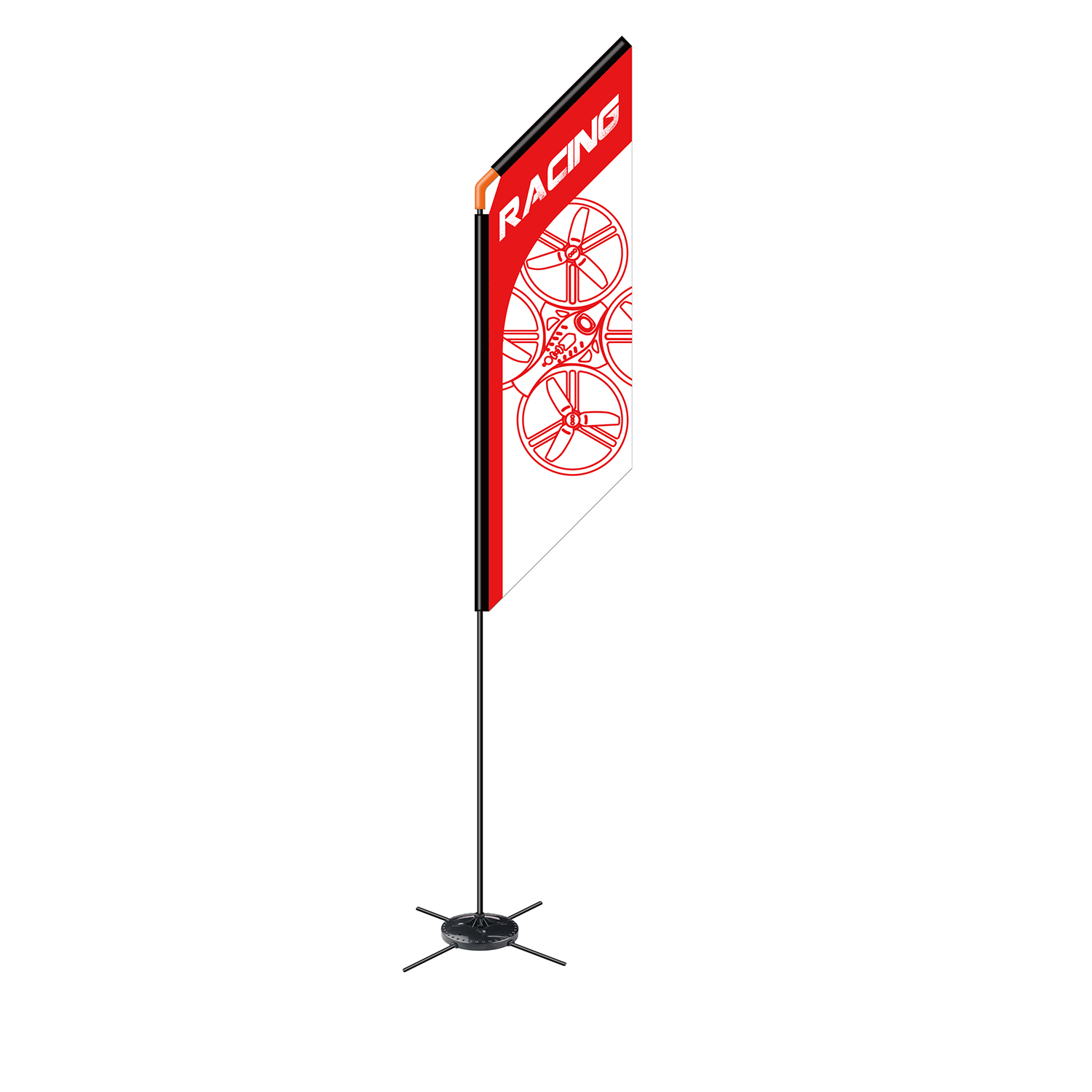 طائرة بدون طيار FPV Racer Flag - مراجعة Drone Racing Gate وسعره